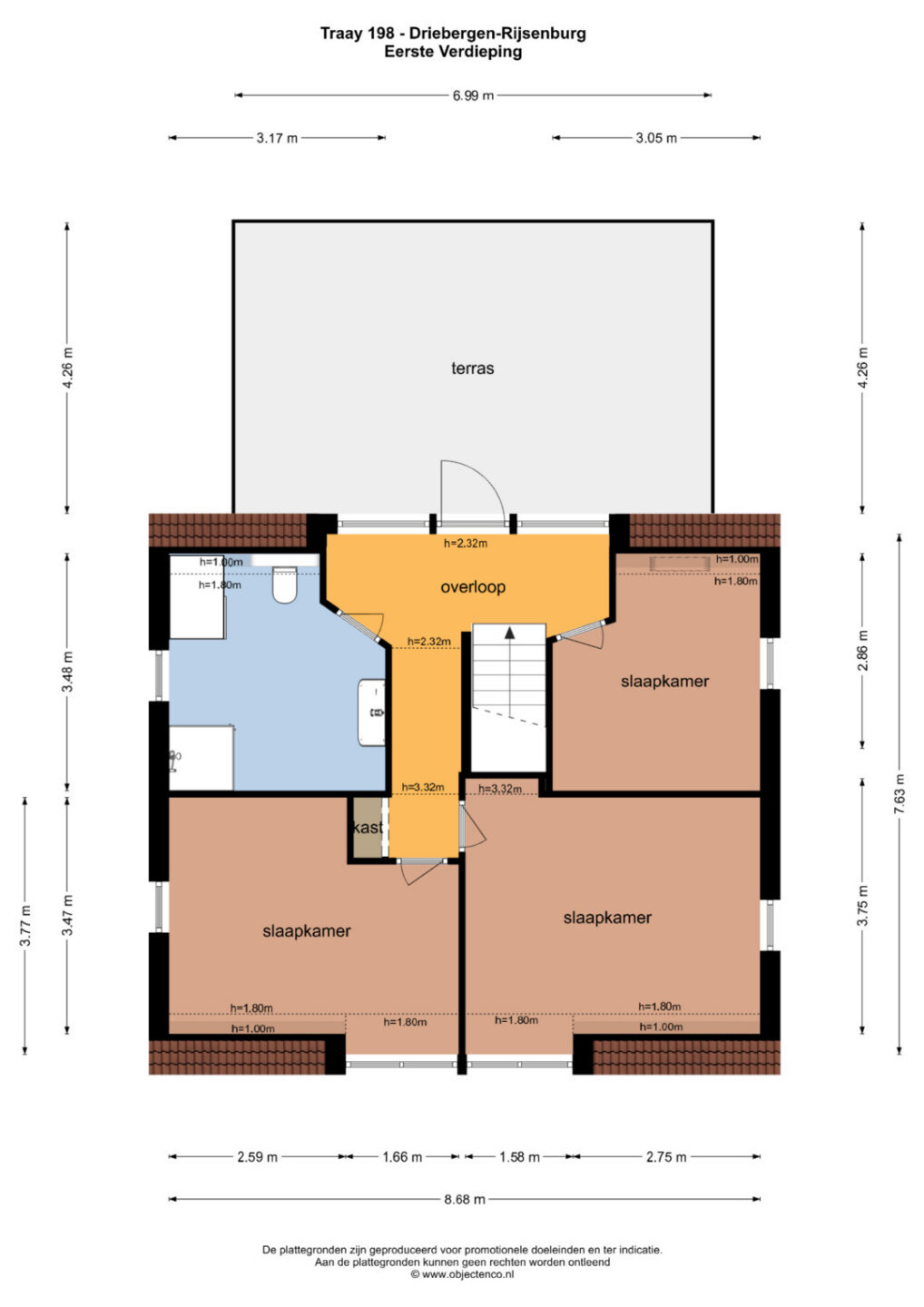 Plattegrond – Traaij 198