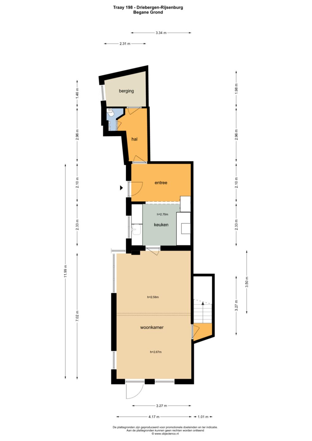 Plattegrond – Traaij 198