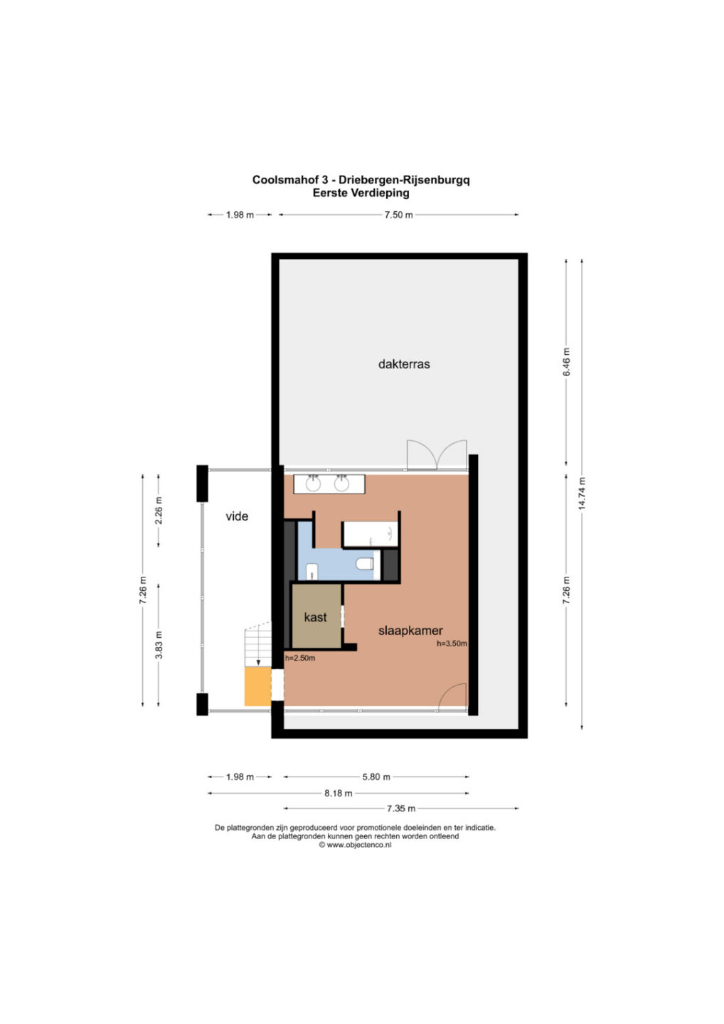 Plattegrond – Coolsmahof 3