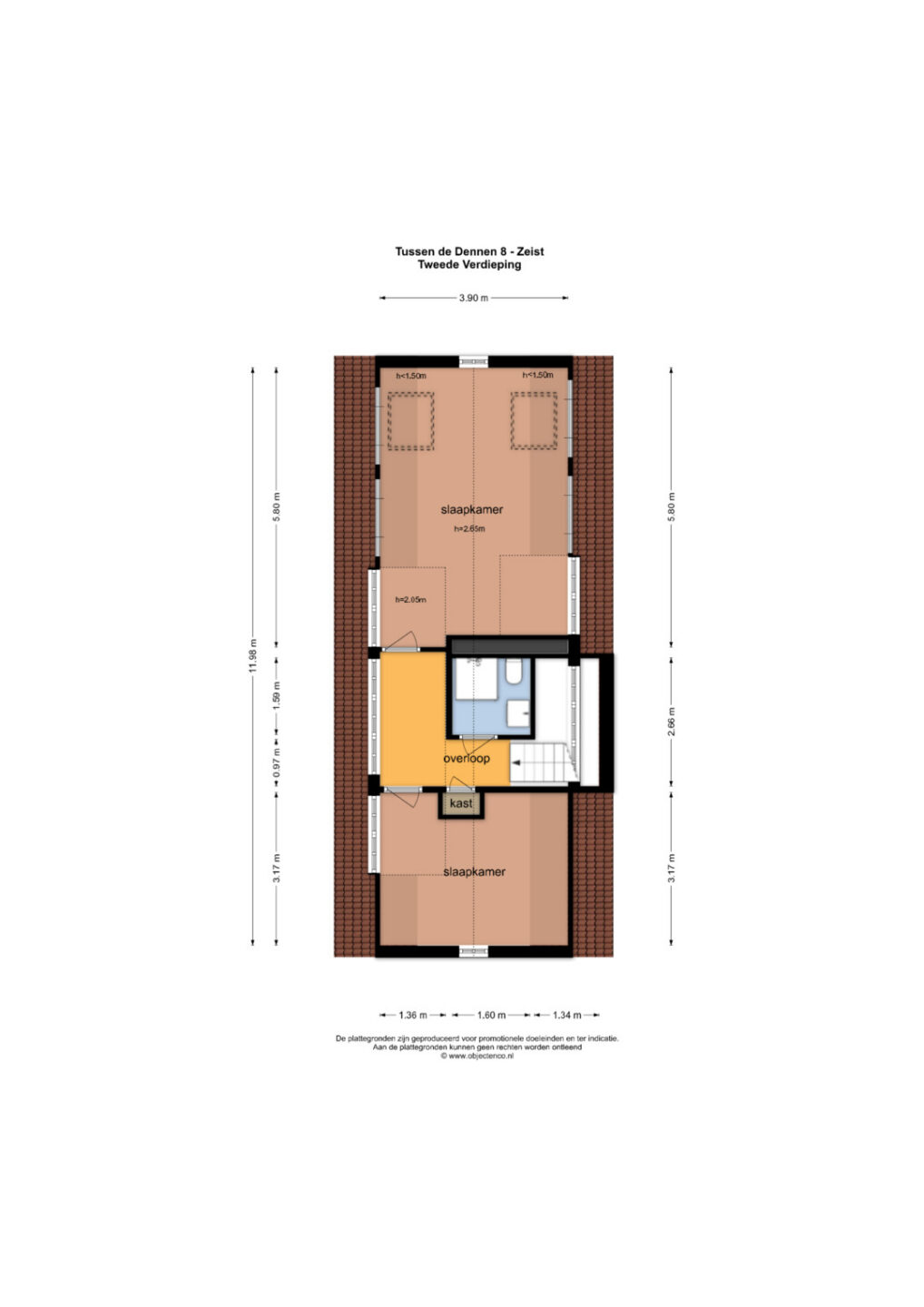 Plattegrond – Tussen de Dennen 8
