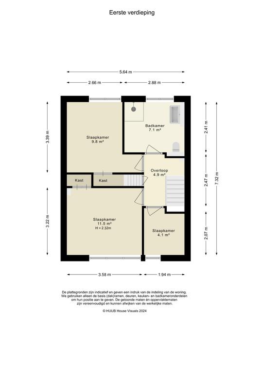 Plattegrond – Oosterlaan 12