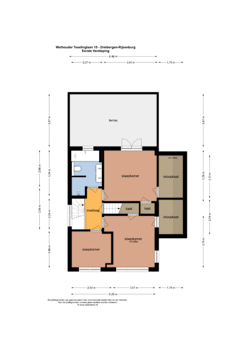 Plattegrond – Wethouder Teselinglaan 15