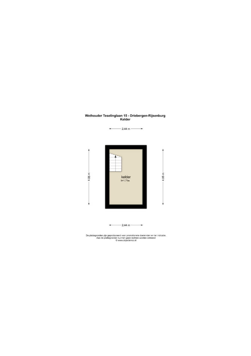 Plattegrond – Wethouder Teselinglaan 15