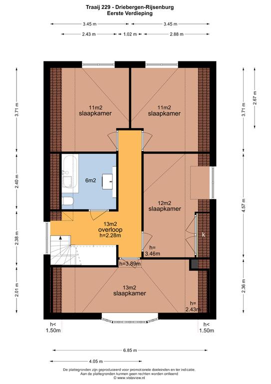 Plattegrond – Traaij 229
